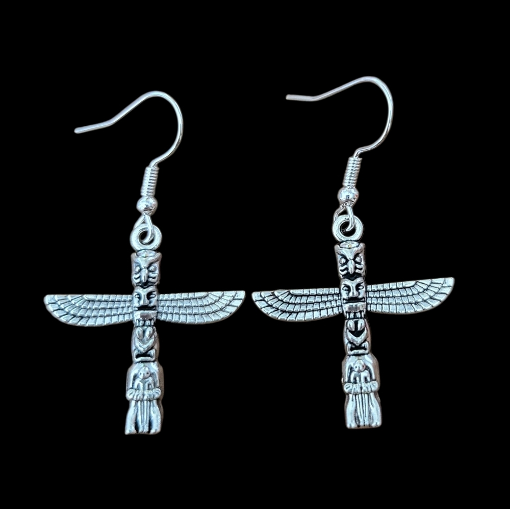 Totem Pole Earrings